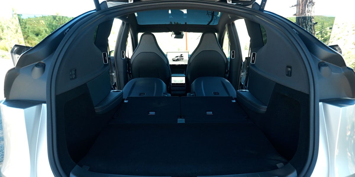 View Interior Photos of the 2027 Tesla Model Y L