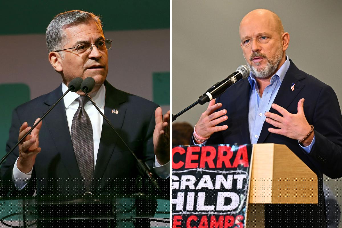 Xavier Becerra ignored minors exposed to trafficking, claims gubernatorial rival Steve Hilton