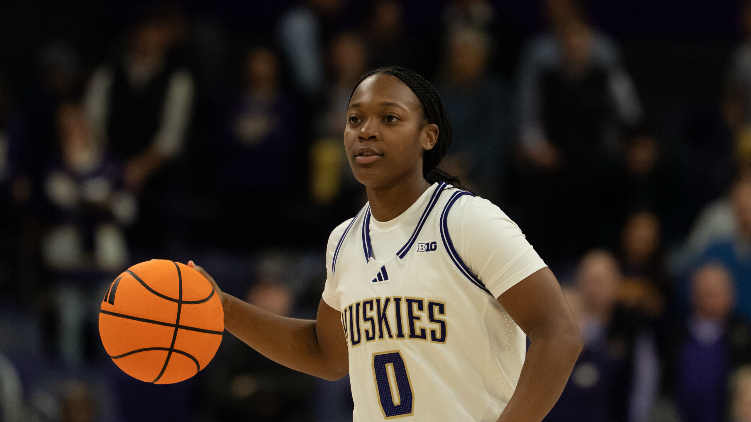 Sayvia Sellers scores career-high 38 and No. 25 Washington women top No. 16 Maryland 83-80 in 2OT