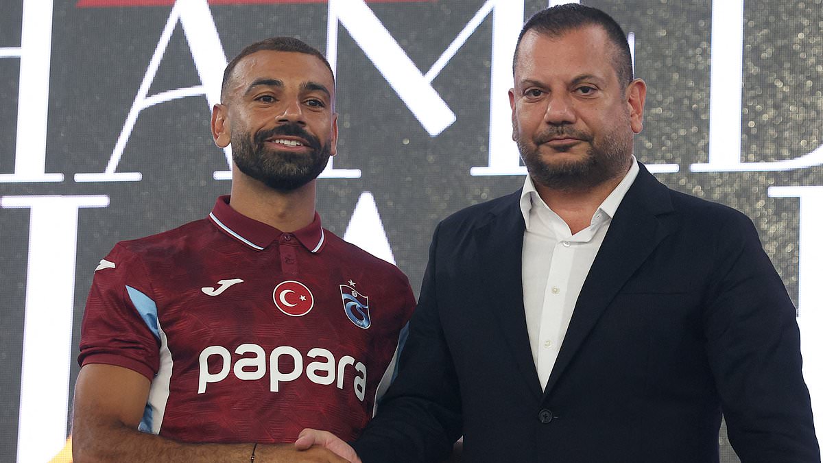 How Mohamed Salah ended up at Turkey's fourth biggest club: A sales pitch from a former Man United star, rivals saving face, feeling the love after Liverpool woe - and a chance to put Trabzon on the global stage