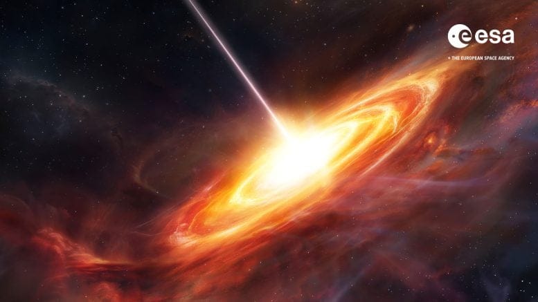 Telescópio Euclid identifica quasares antigos e brilhantes