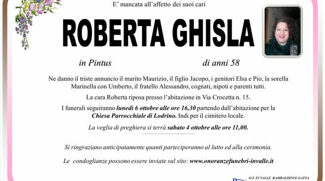 Lodrino, 58enne muore soffocata da un boccone