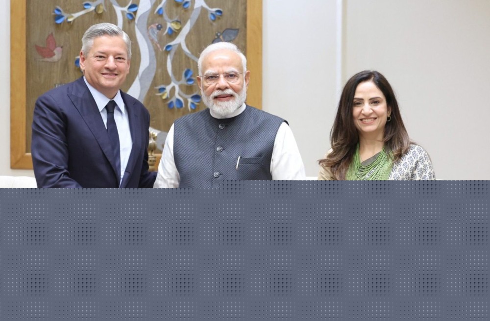 Netflix Co-CEO Ted Sarandos meets PM Modi, announces 'Netflix India Storytelling Initiative’