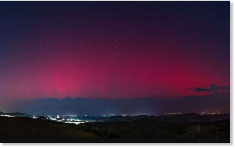 Yucatan Peninsula gets rare glimpse of Northern Lights during largest solar storm in decades