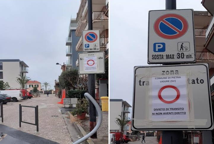 Pietra, Carrara attacca: "Esplosione edilizia nel levante pietrese. In via Torino cartelli di ZTL senza ordinanza, chi li ha messi?"