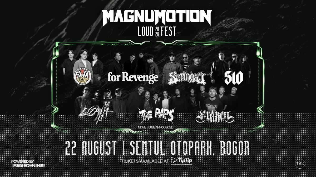 Magnumotion Loud Fest Bogor Hadirkan Seringai hingga For Revenge Sebagai Headliner
