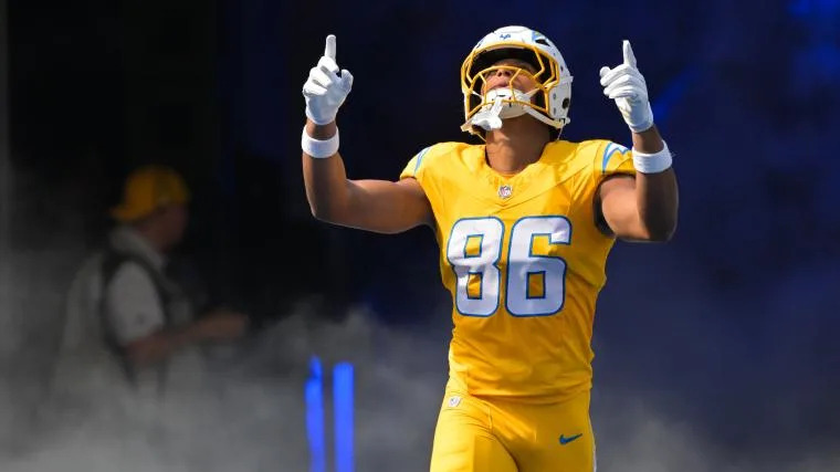 Oronde Gadsden, Charlie Kolar, David Njoku and a Chargers TE problem waiting to happen