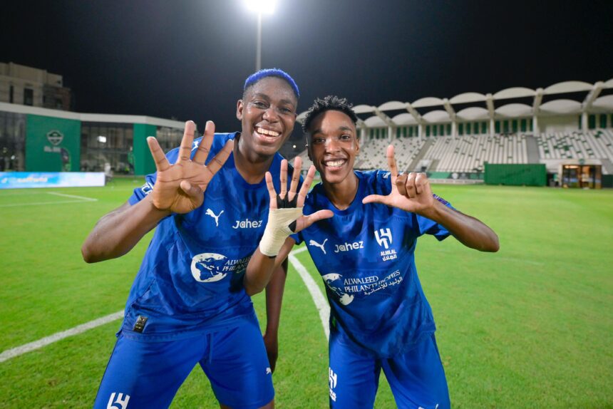 Oshoala crowned Saudi Women’s Premier League Player of the Month
