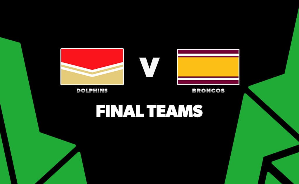 Updated Team Lists: Dolphins vs Broncos – Round 23, 2026