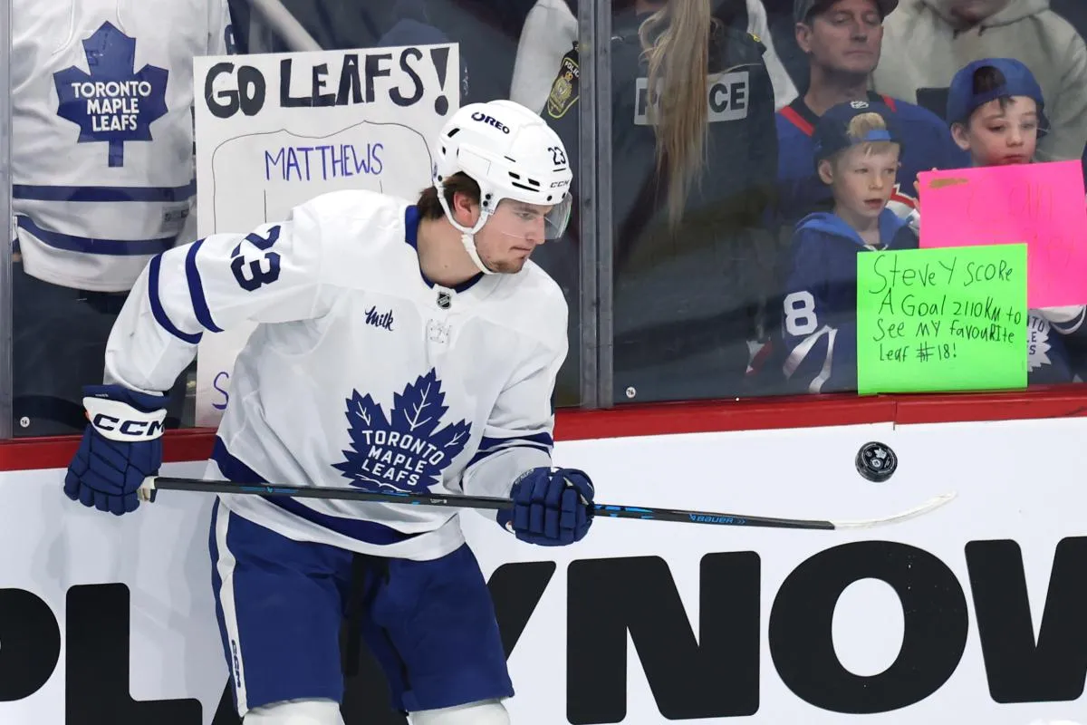 Matthew Knies expresses complete confidence in the Maple Leafs despite obvious struggles