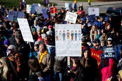 Trump team now working to save Native American mascots from schools that were told to remove them