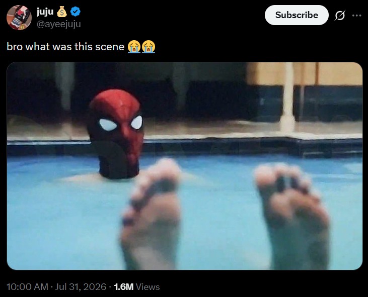 Spiderman Feet Scene (Spider-Man: Brand New Day) - bro what was this scene