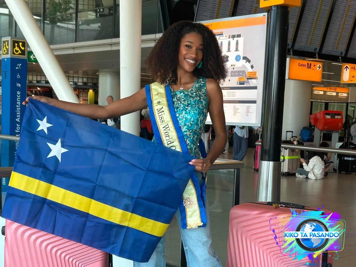 Miss World Korsou a Lishantely Jennie biaha awe pa Vietnam pa representa Korsou na Miss World ku lo tuma luga dia 8 September 2026