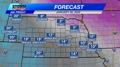 Cold air and snow in the forecast