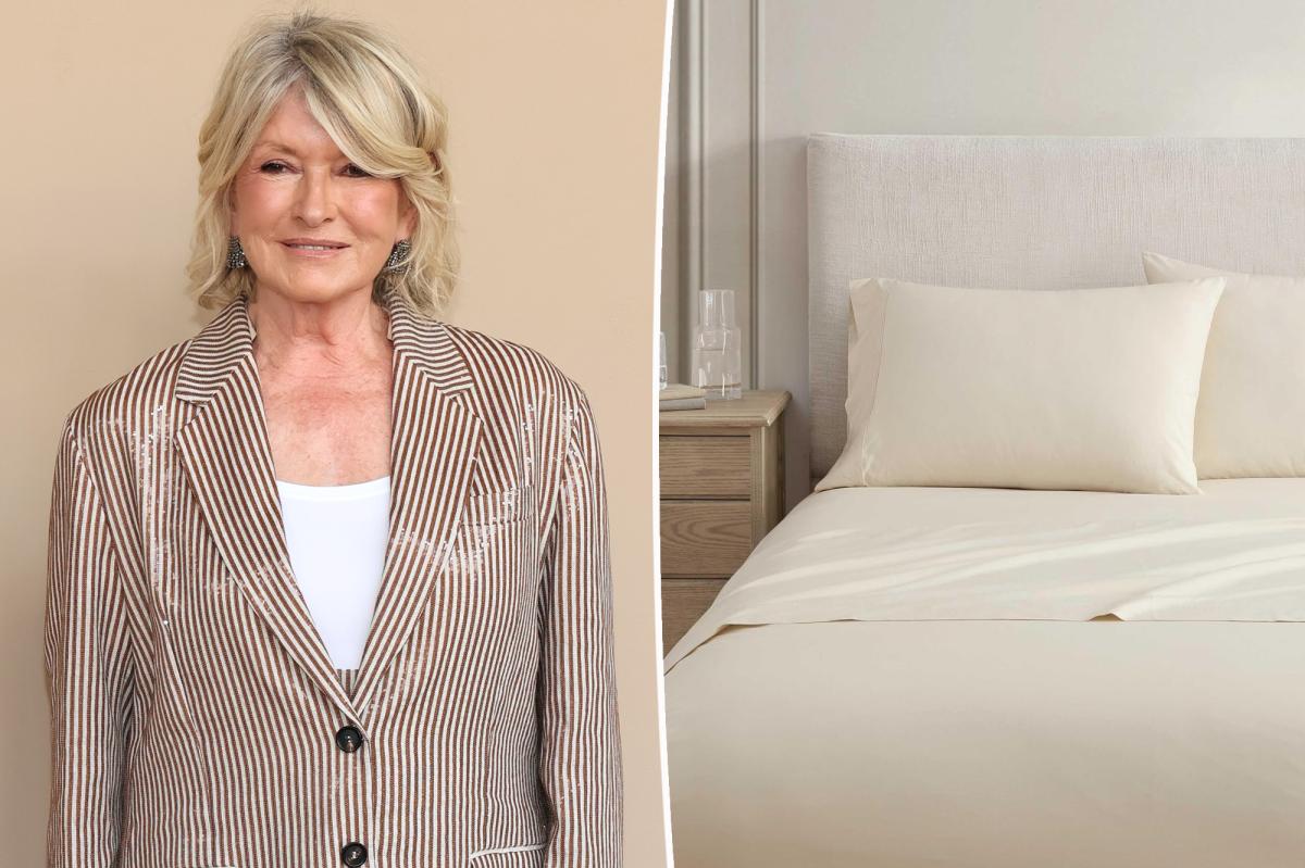 Martha Stewart’s cooling sheets start at just $50 on Amazon: ‘Will buy them again’