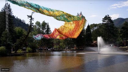 Local artist reflects on massive Green Mountain Falls outdoor sculpture as it enters final month