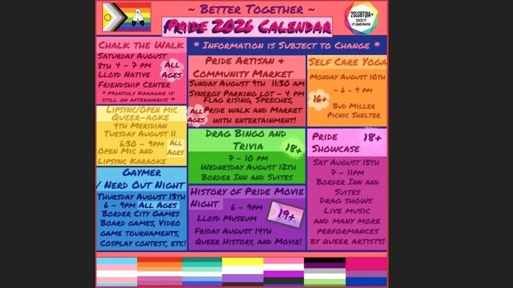 Better Together: Lloydminster Pride Week set for Aug. 8-15