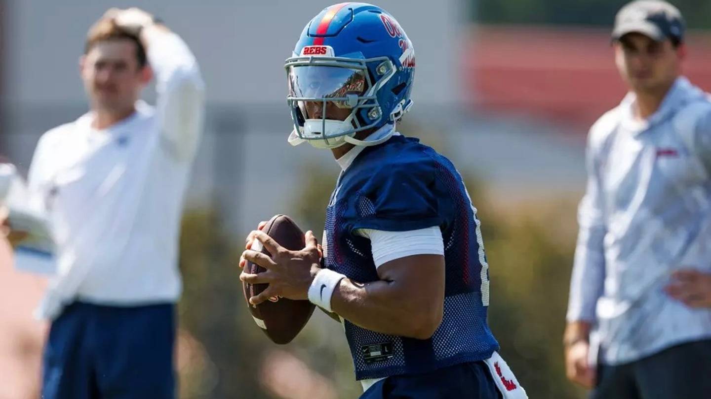 Trinidad Chambliss Embracing Pressure That He ‘Asked For’ Throughout Final Season With Ole Miss