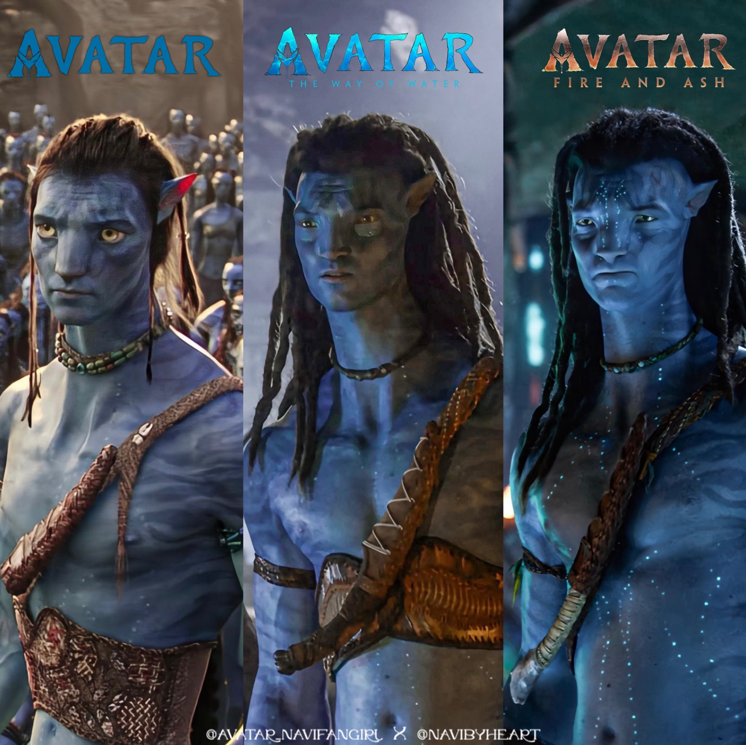 Avatar (Film) - The ever shrinking face of Jake Sully
