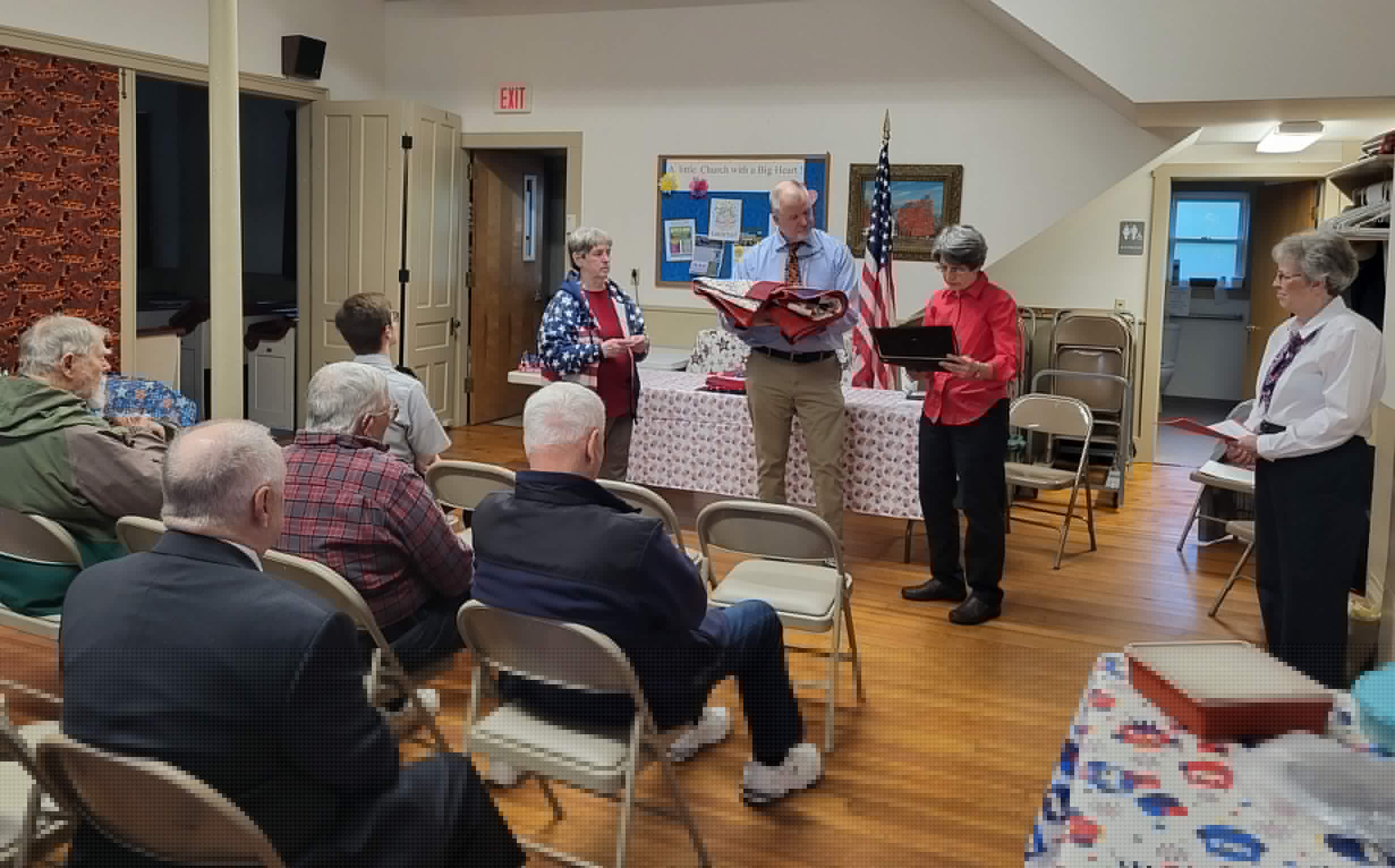 ‘I wouldn’t trade it for the world’: Veterans, honored with Quilts of Valor in Orange, reflect on service