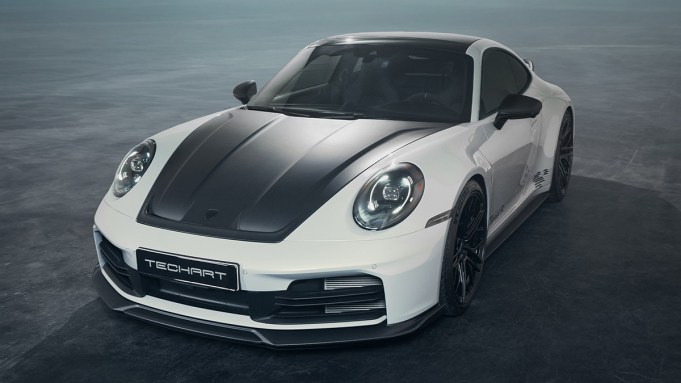 This New Porsche 911 Has a Gear Shifter Made of Millennia-Old Bog Wood