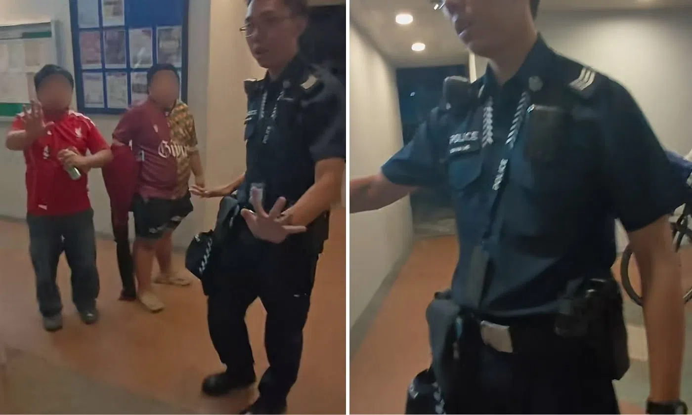 Male pair accused of harassing and stalking duo after late-night dispute at Keat Hong CC, loud altercation ensues