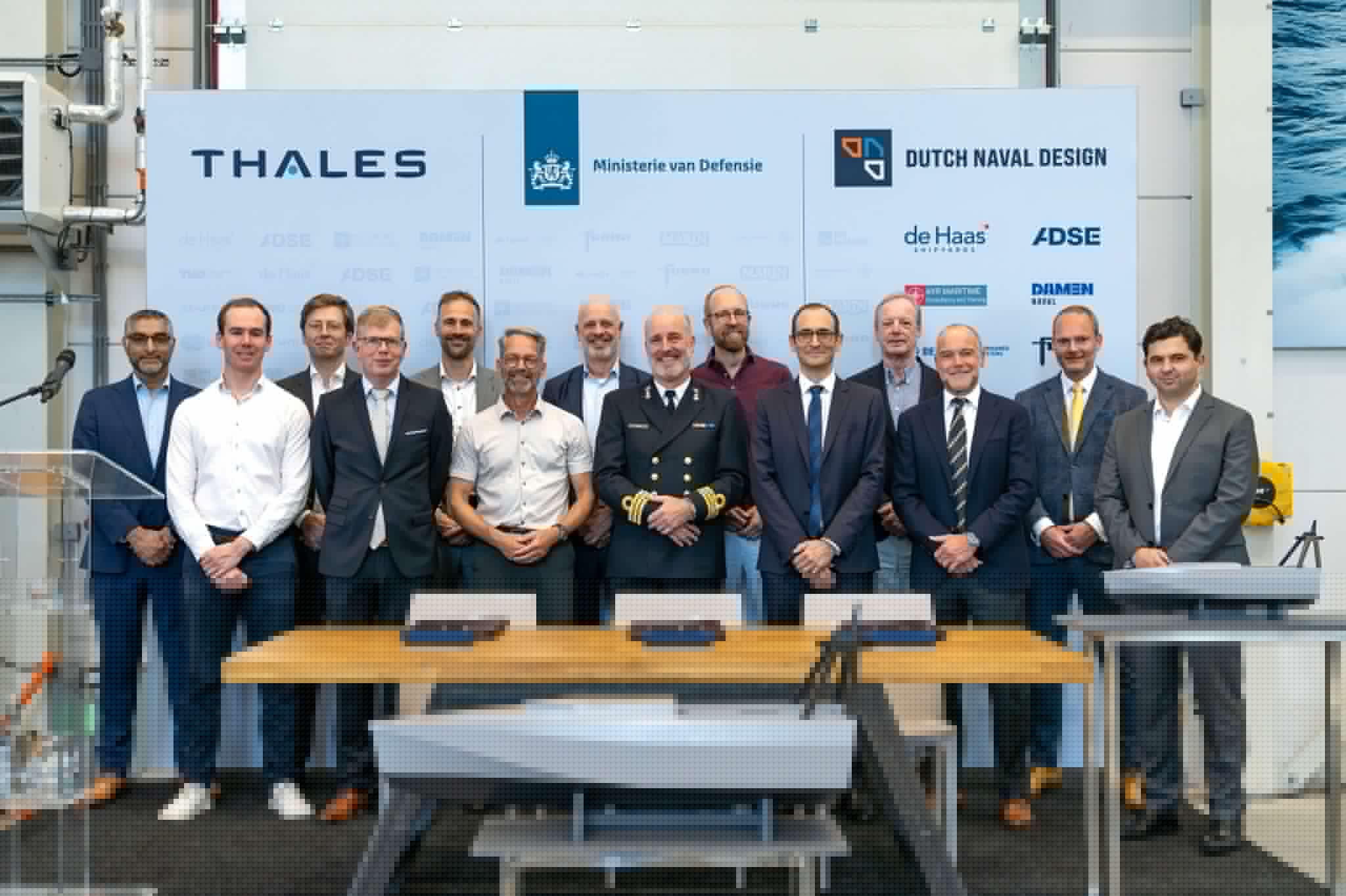Netherlands Commences USV Design for New ASW Frigates with Thales FLASH Sonar