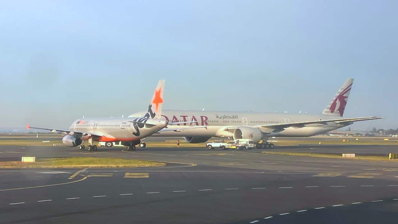 Planes narrowly avoid runway collision as delays continue at Sydney Airport