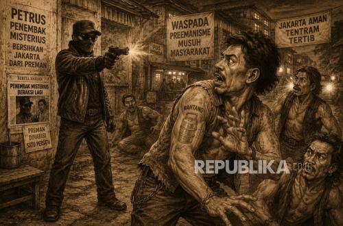 Preman-Preman Diberangus Petrus, Mayat Bertato Ditemukan dalam Karung di Semak-Semak
