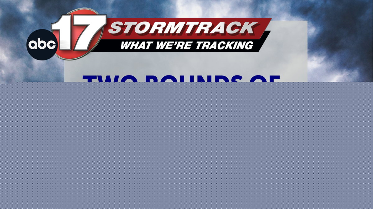 Tracking a wet Friday morning, a few strong storms by late afternoon