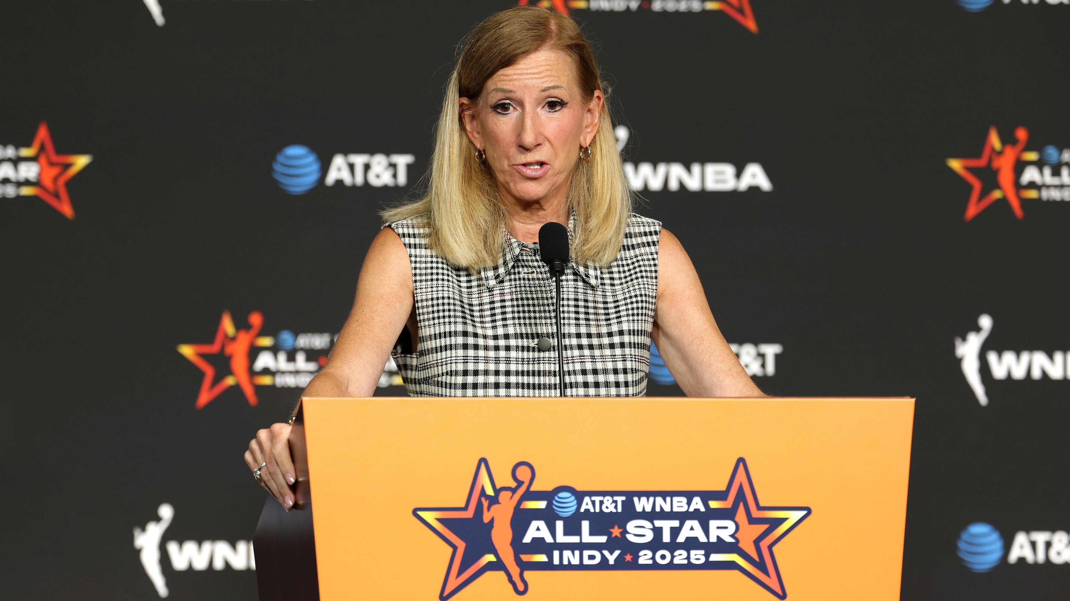 Cathy Engelbert Denies Caitlin Clark Comments, Praises 'Transformational' WNBA Star