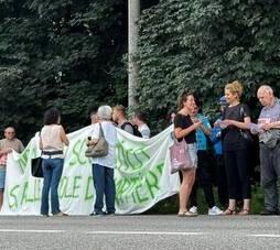 Mobilitazione per il bosco diventa teatro