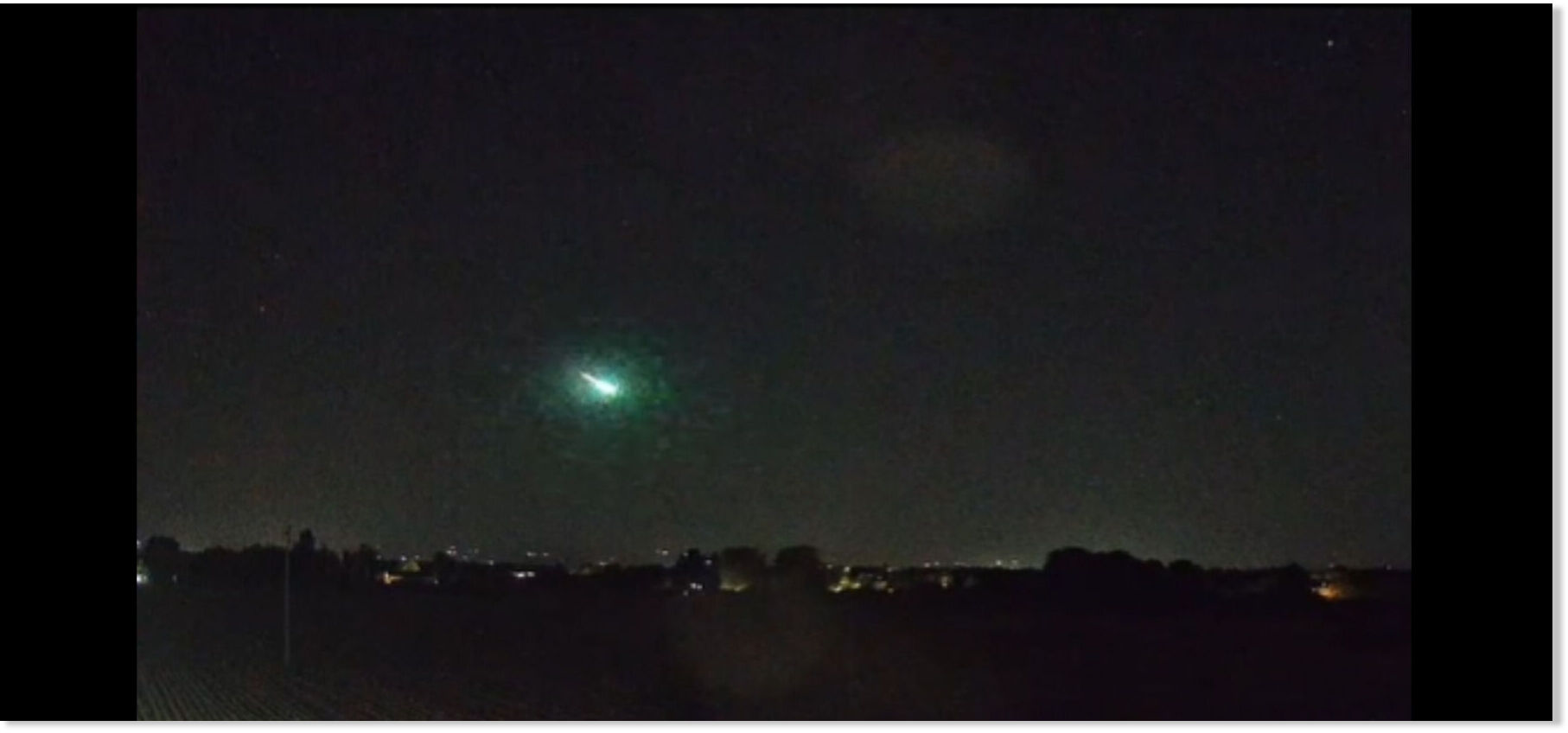 Meteor fireball over Italy and 5 other countries on August 3