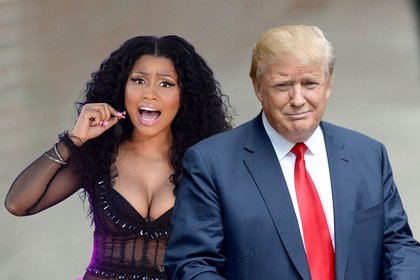 Nicki Minaj Flaunts Trump Gold Card, Possibly Ending Citizenship Woes