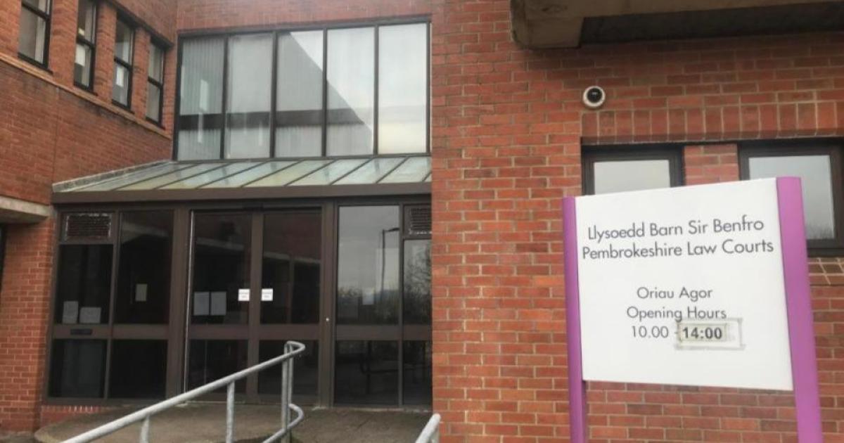 Pembrokeshire man appears in court accused of raping woman
