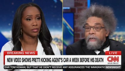 CNN's Decorum Chief Yawns As Cornel West Drops Two N-Words