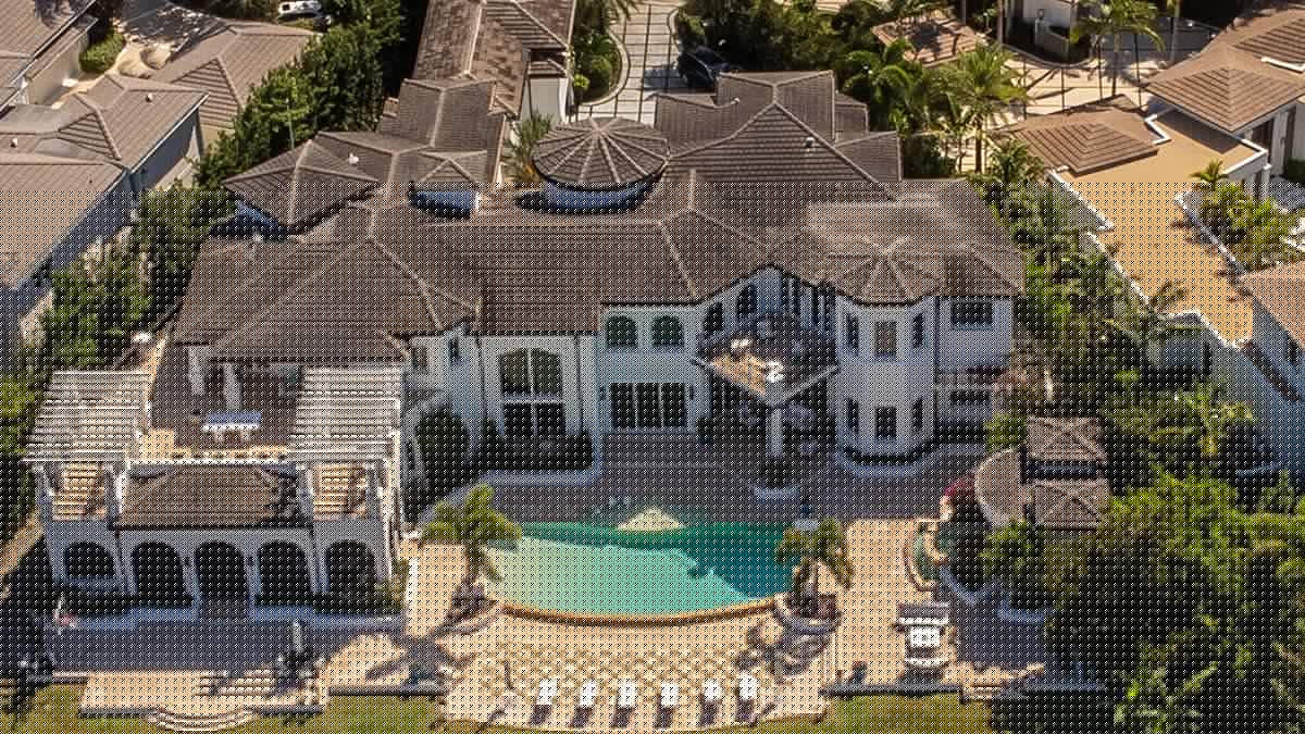 Donald Trump Jr and wife Bettina celebrate in the Bahamas as he coughs up $8.5m to buy ex Kimberly Guilfoyle out of Florida waterfront mansion they once shared