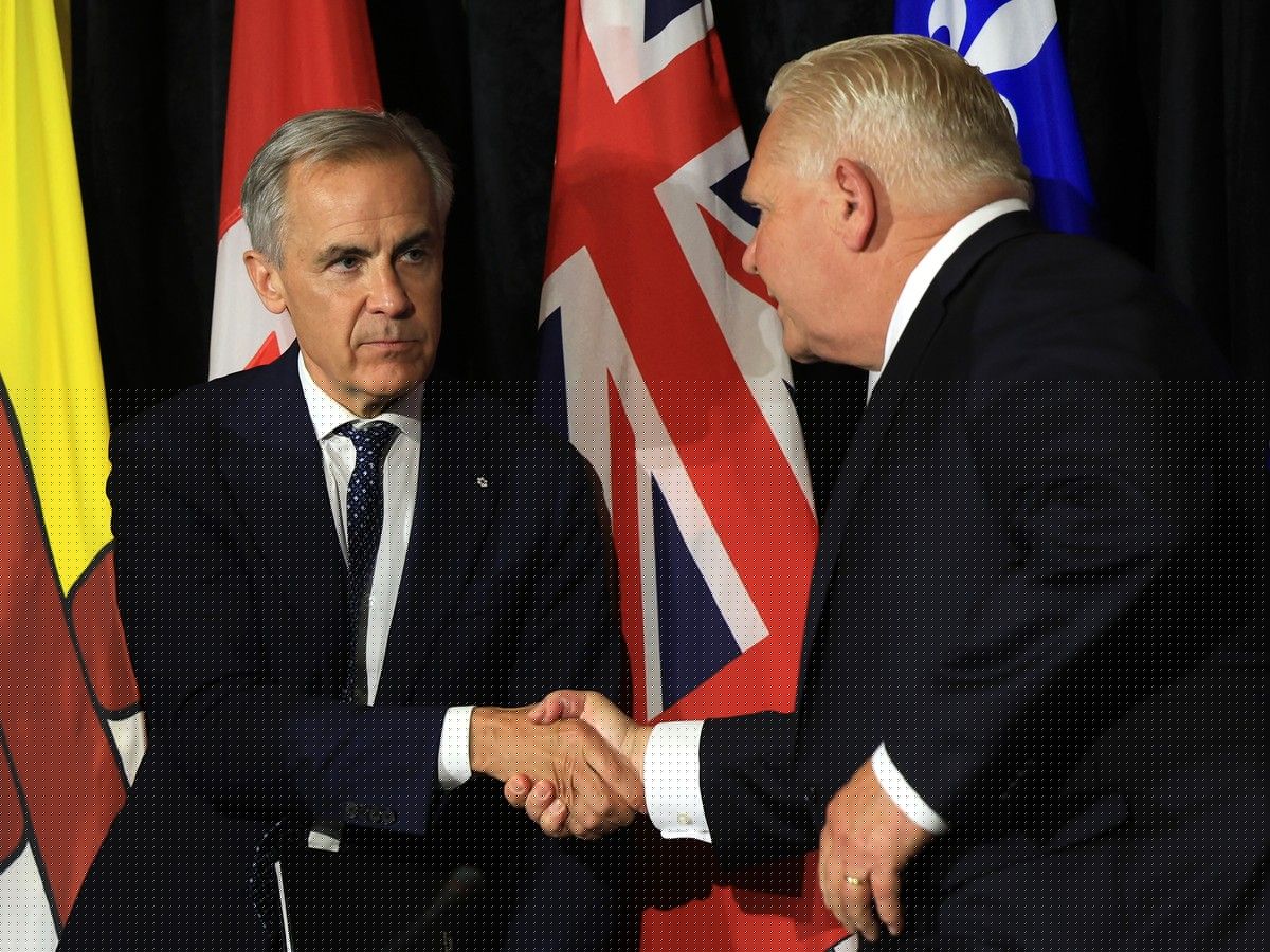 Randall Denley: Time for Doug Ford to go ‘elbows up’ against Carney’s high-speed Alto rail