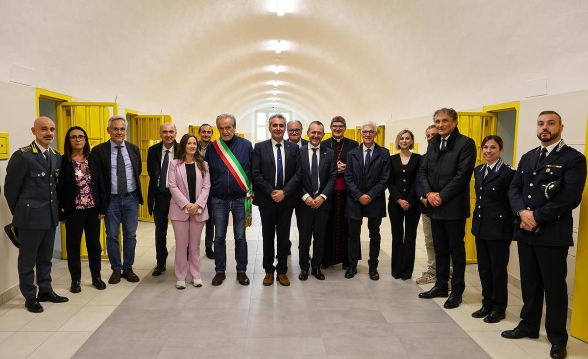 Sei milioni di euro per il carcere. Inaugurato il braccio di levante