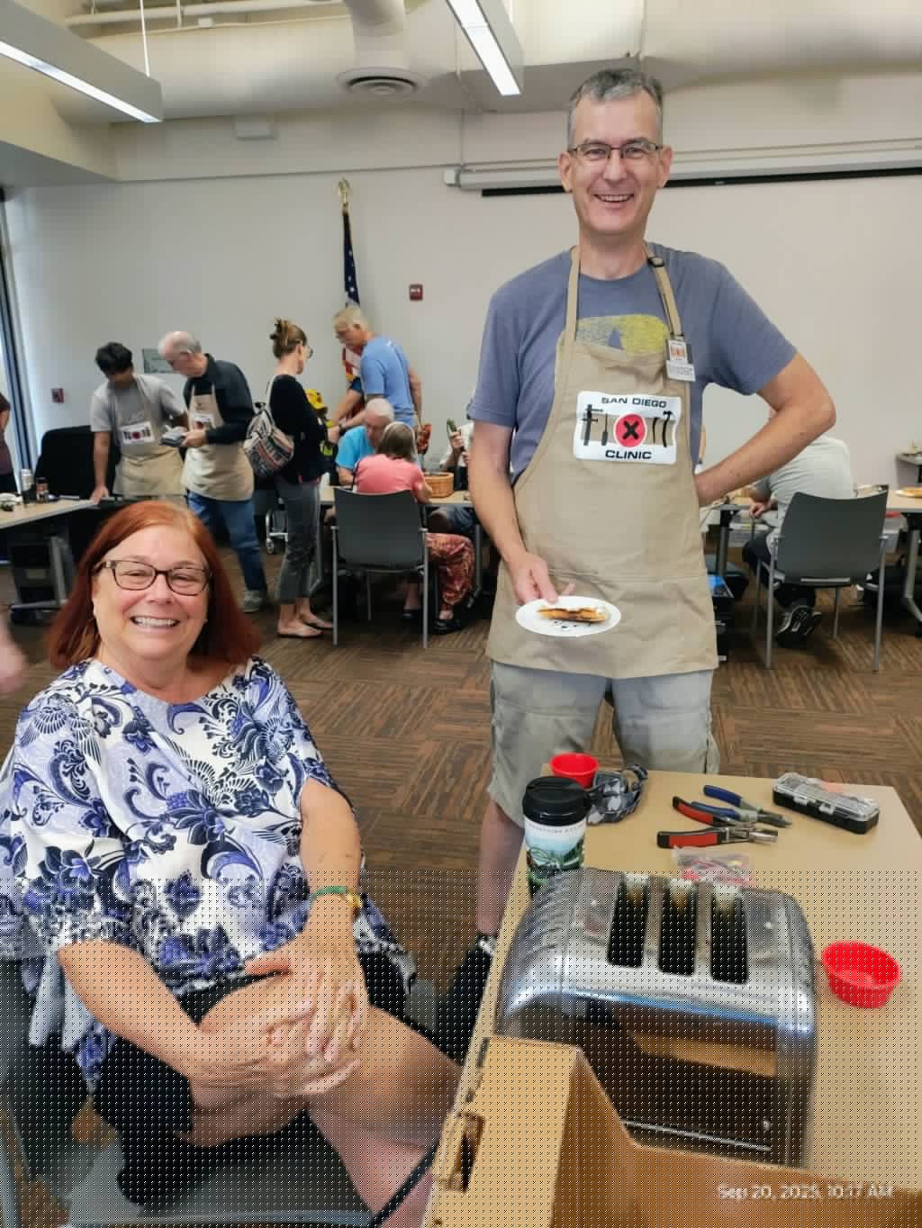 Owners and fixers make items usable again at Ramona clinic