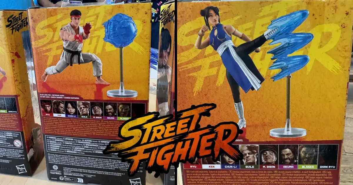 Toy line for the upcoming Street Fighter movie revealed by Hasbro