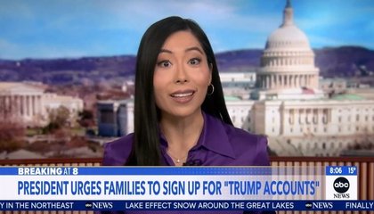 NBC Newscasts Ignore, ABC’s ‘GMA’ Trashes Trump Accounts for Babies