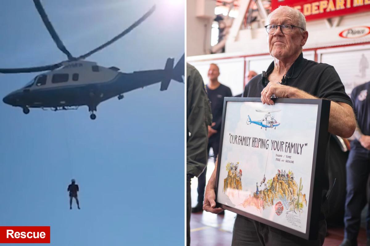 Disney titan thanks crews who rescued him from Arizona mountain in scorching heat