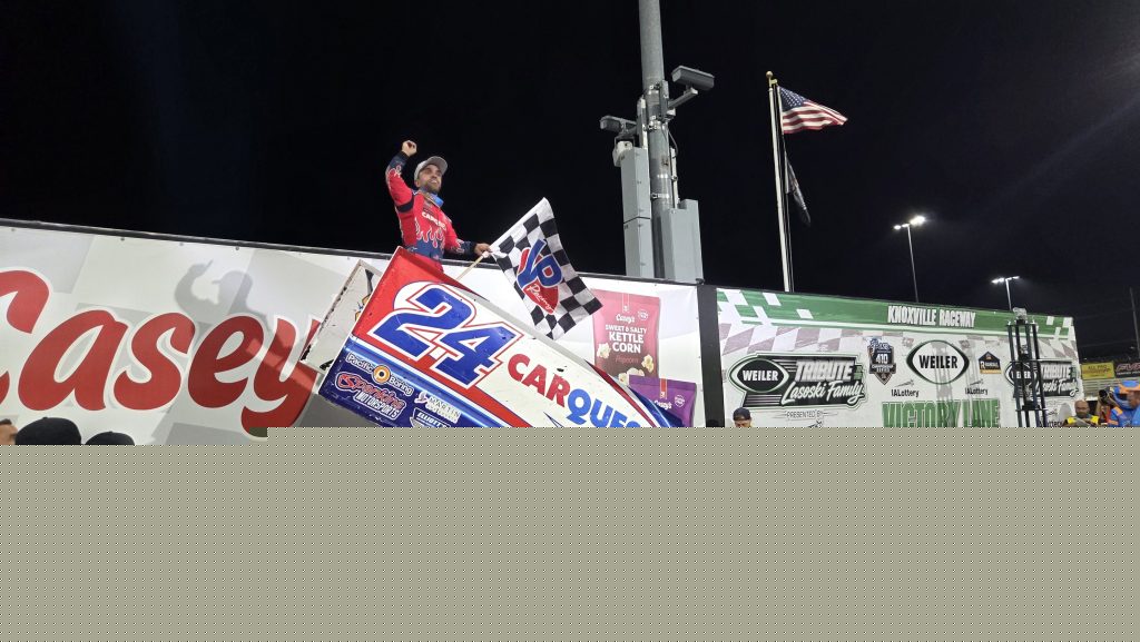 Rico Abreu Makes Late Pass To Win At Knoxville