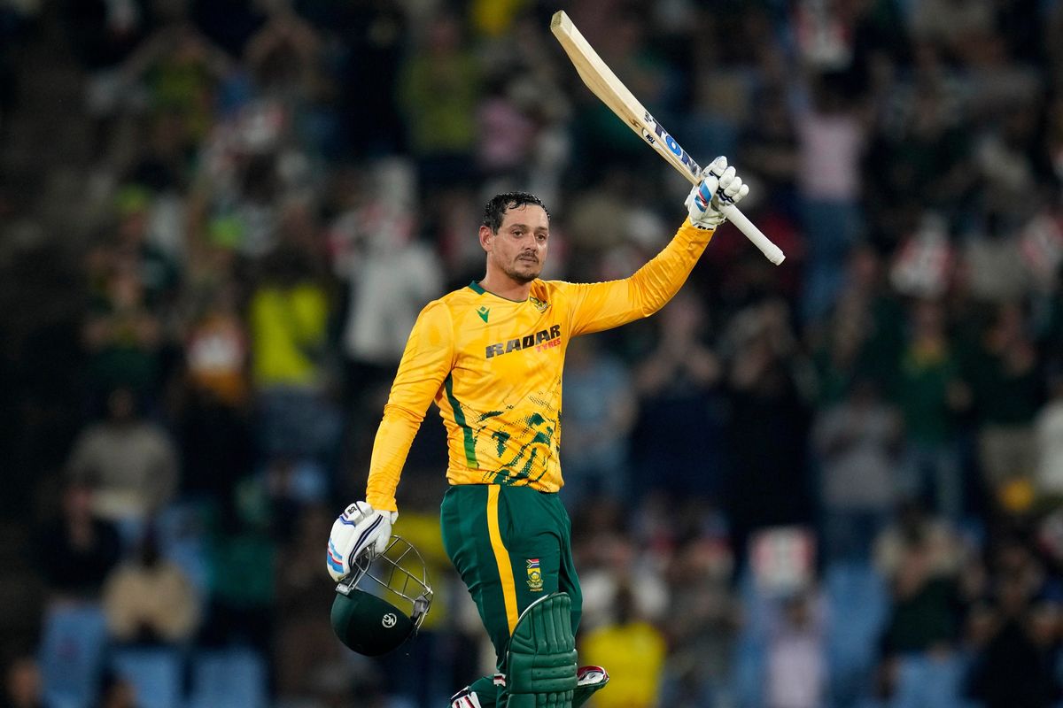 De Kock hundred in his 100th T20 leads South Africa to series win over West Indies