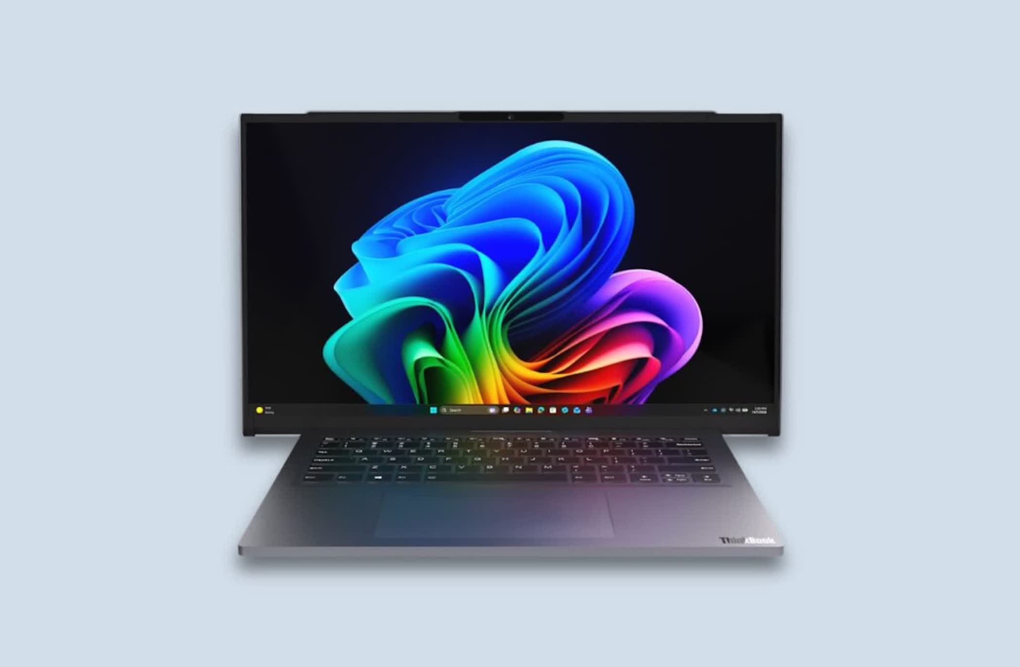Lenovo's leaked ThinkBook shows a rollable OLED display that expands horizontally