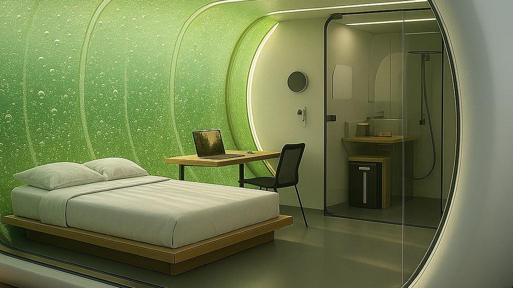 Murdoch University student proposing algae as new cooling system for homes