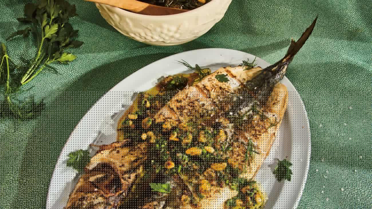 Gegrillte Makrele mit Agrodolce: La Agrodolce Vita