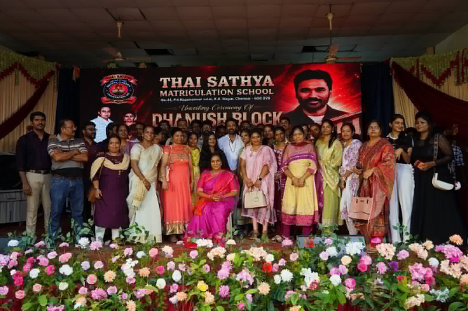 Dhanush Wins Hearts By Donating New Building To His Alma Mater