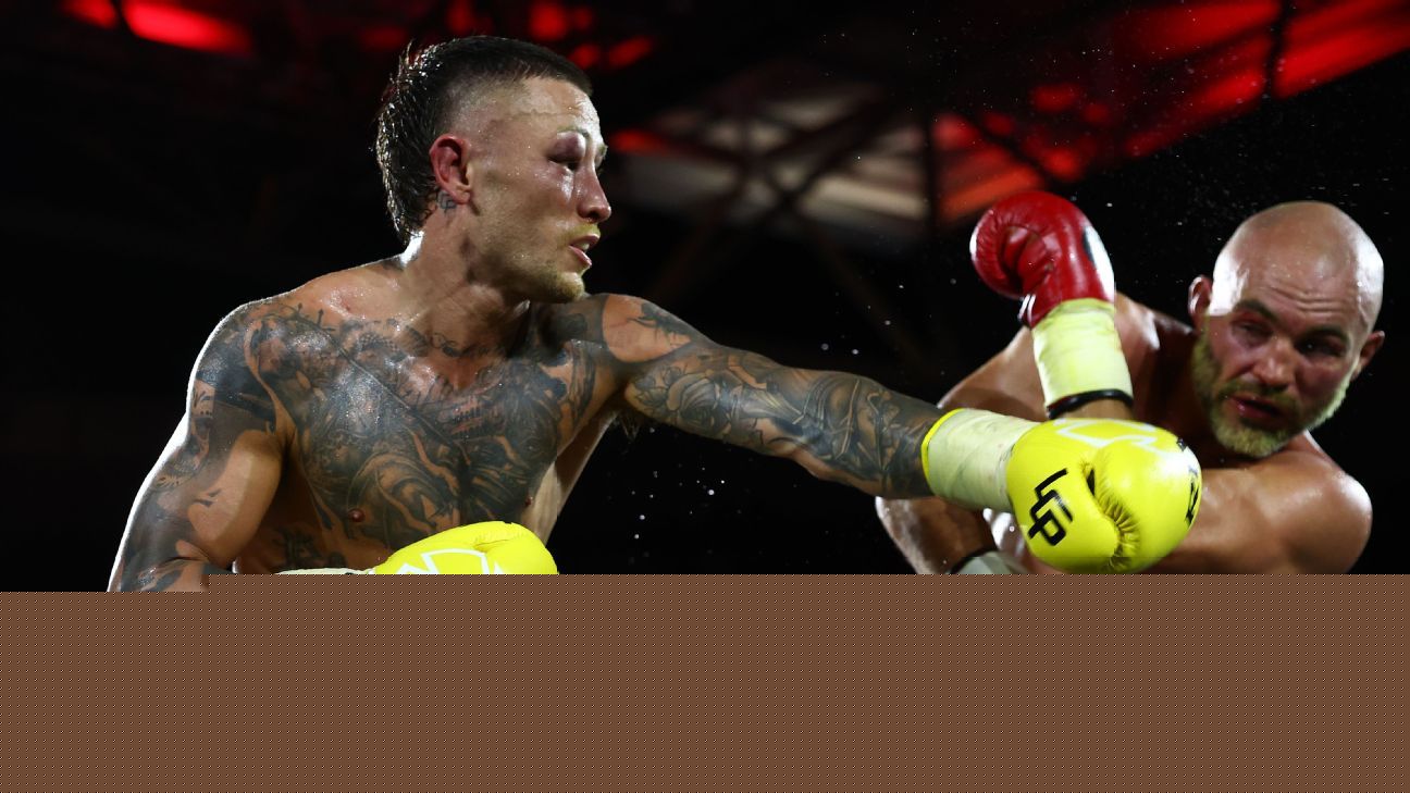 Men's divisional rankings: Liam Paro wins, enters welterweight rankings